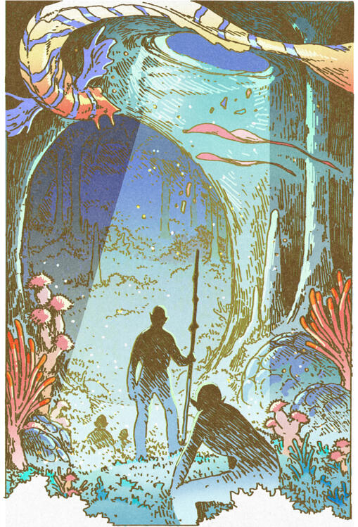 Cover art for The Stewards of the Sleeping Lands by Paul Ligorski